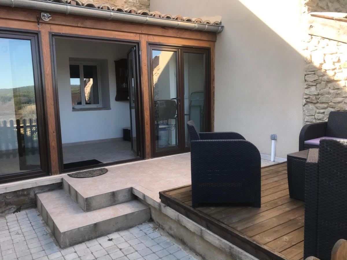Gite Du Serre De Boudre Climatise, Spa Permanent Buisson Luaran gambar